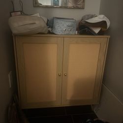 wooden storage cabinet 