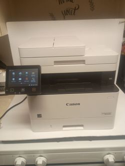 Canon Image CLASS MF455dw Wireless Laser All-In-One Color Printer Tested works