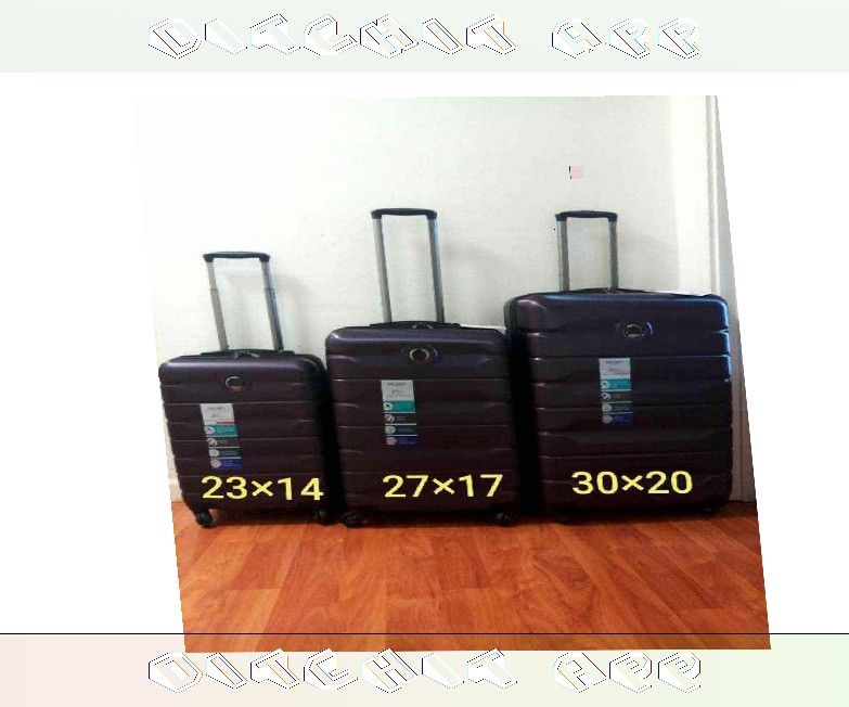 Space Smart Case Set 3 Piece Expandable Solution no happy
