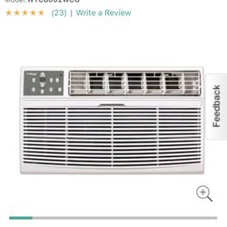 Koldfront 8000 BTU 115 Volt WTC8002WCO Through-the-Wall Air Conditioner with Advanced Filtration and Remote