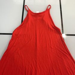 Red old navy summer dress