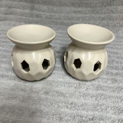 Wax Melt Burner, Set Of 2