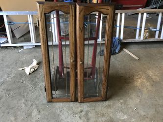 Glass doors $30 for pair
