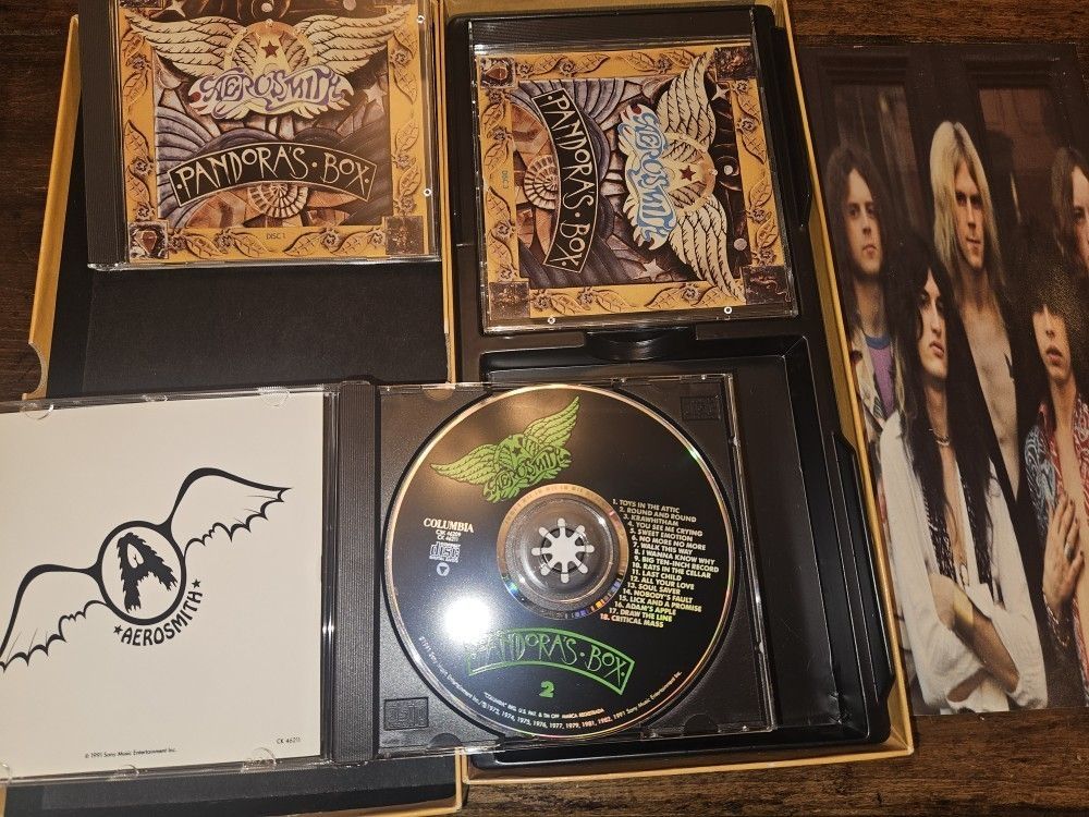 Aerosmith Pandora's Box - 1991 Pre-owned