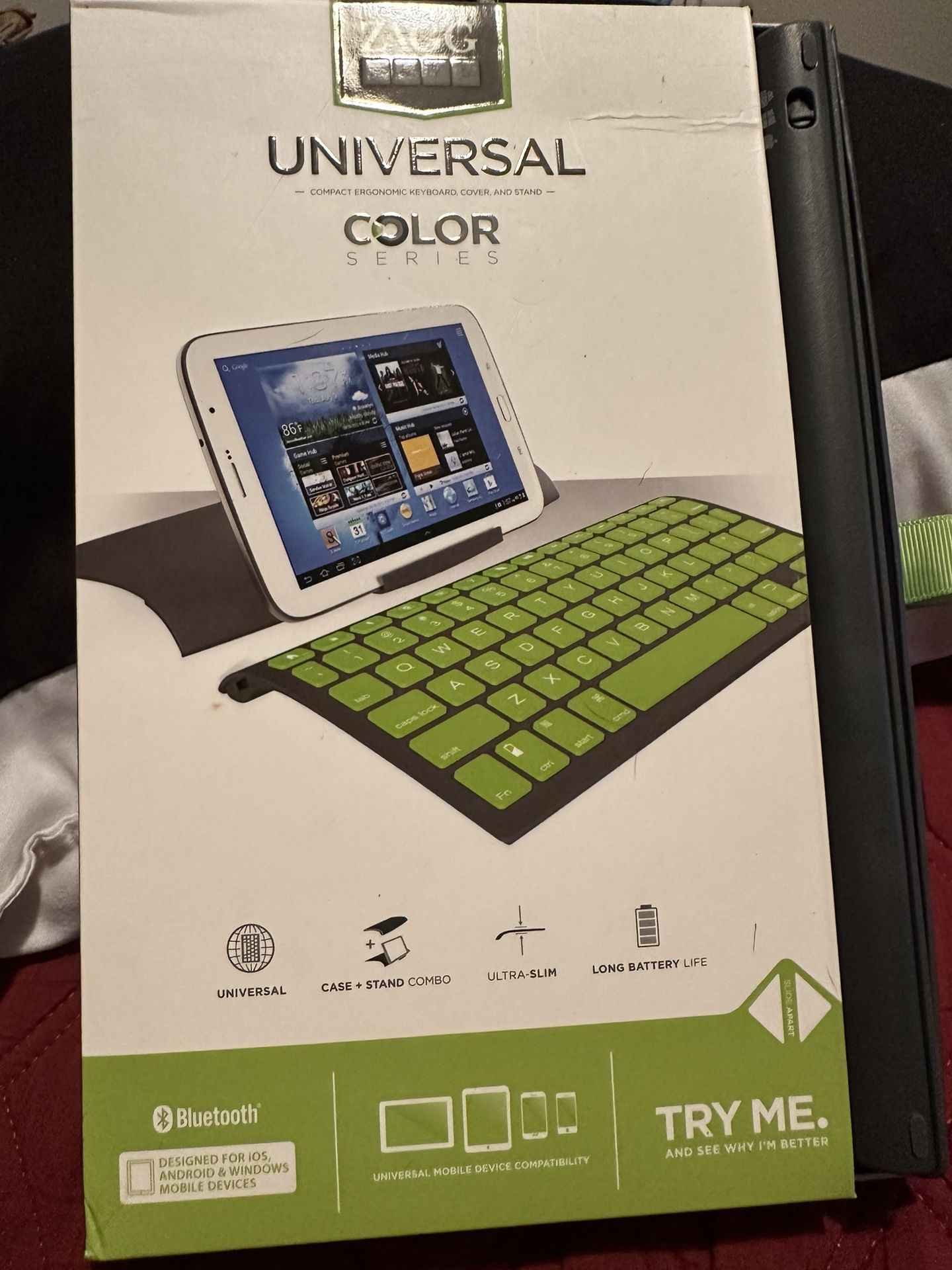 Bluetooth Keyboard & stand For Devices