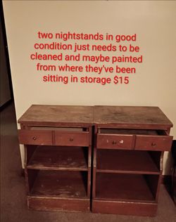 Two nightstands