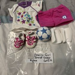 American Girl Brand Soccer Outfit