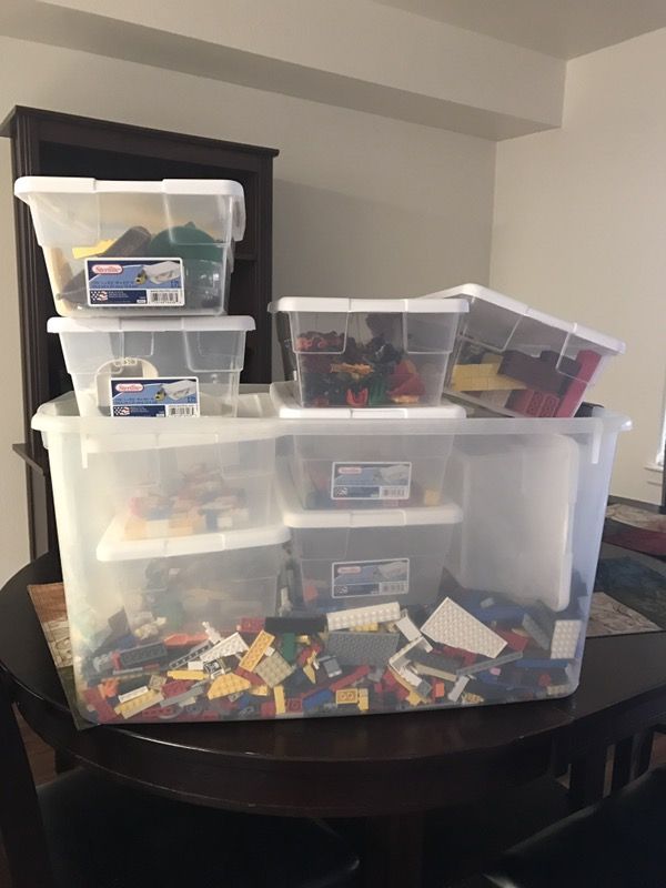 Tub of Lego