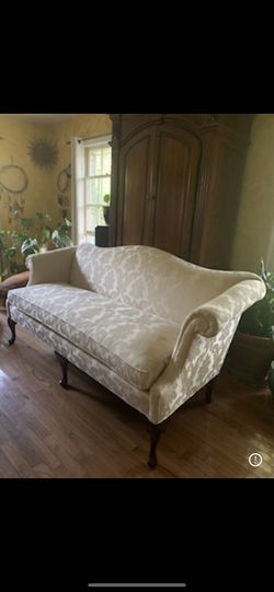 Formal Camel Back Couch