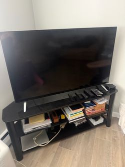 50” Vizio TV w stand