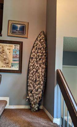Mosaic Tiled Surfboard