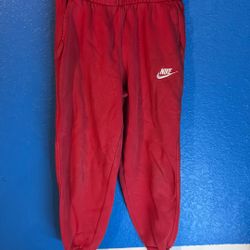 Red Nike Sweats 