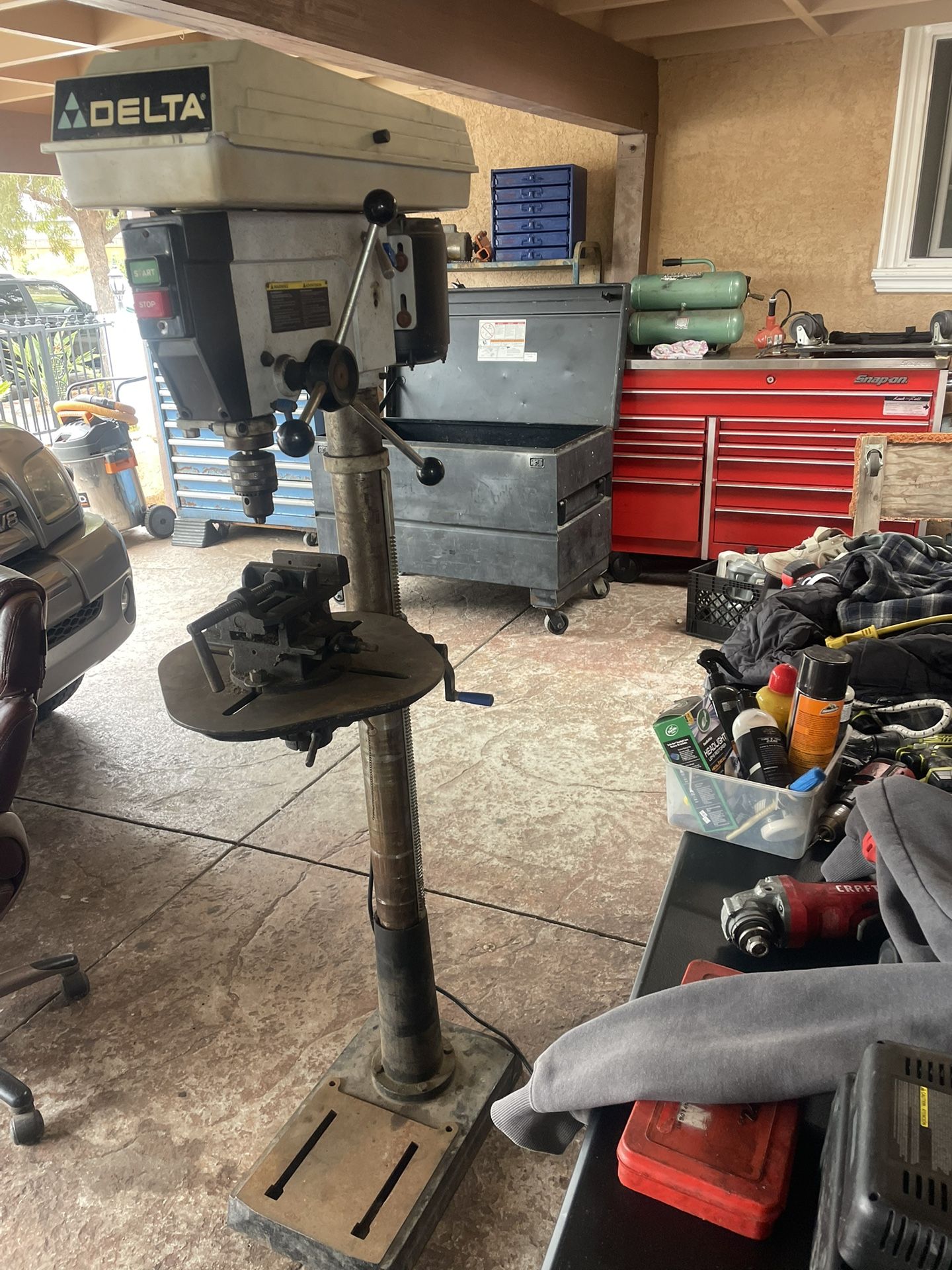 DELTA DRILL PRESS/ WILTON VISE