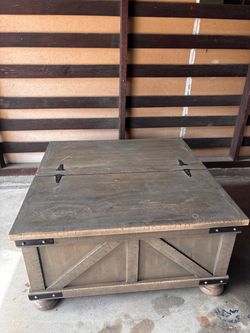 Rustic coffee table