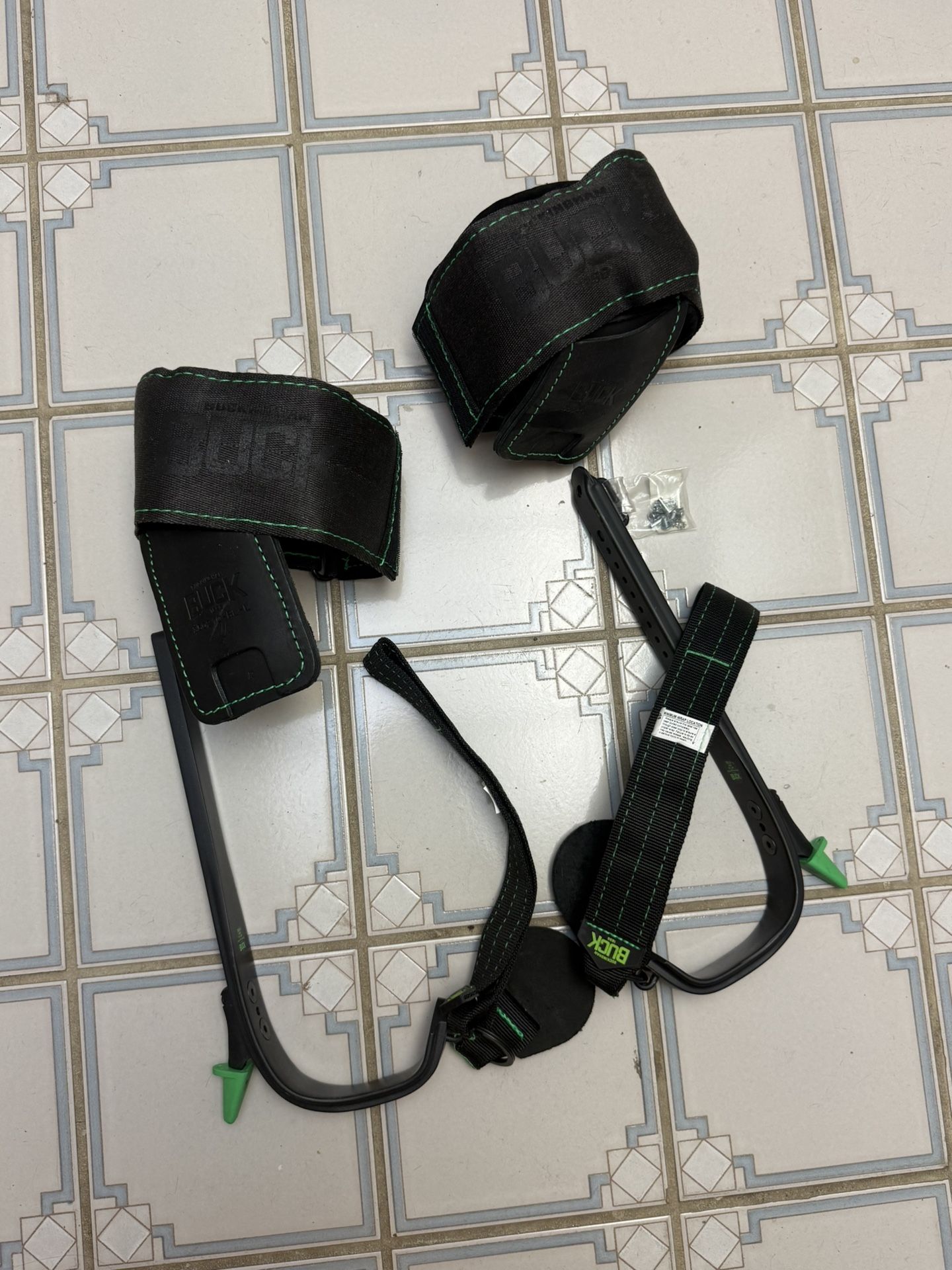 Bucklite Titanium Gaff Climbing Gear