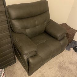 Couch with Ottoman, recliner, living room table