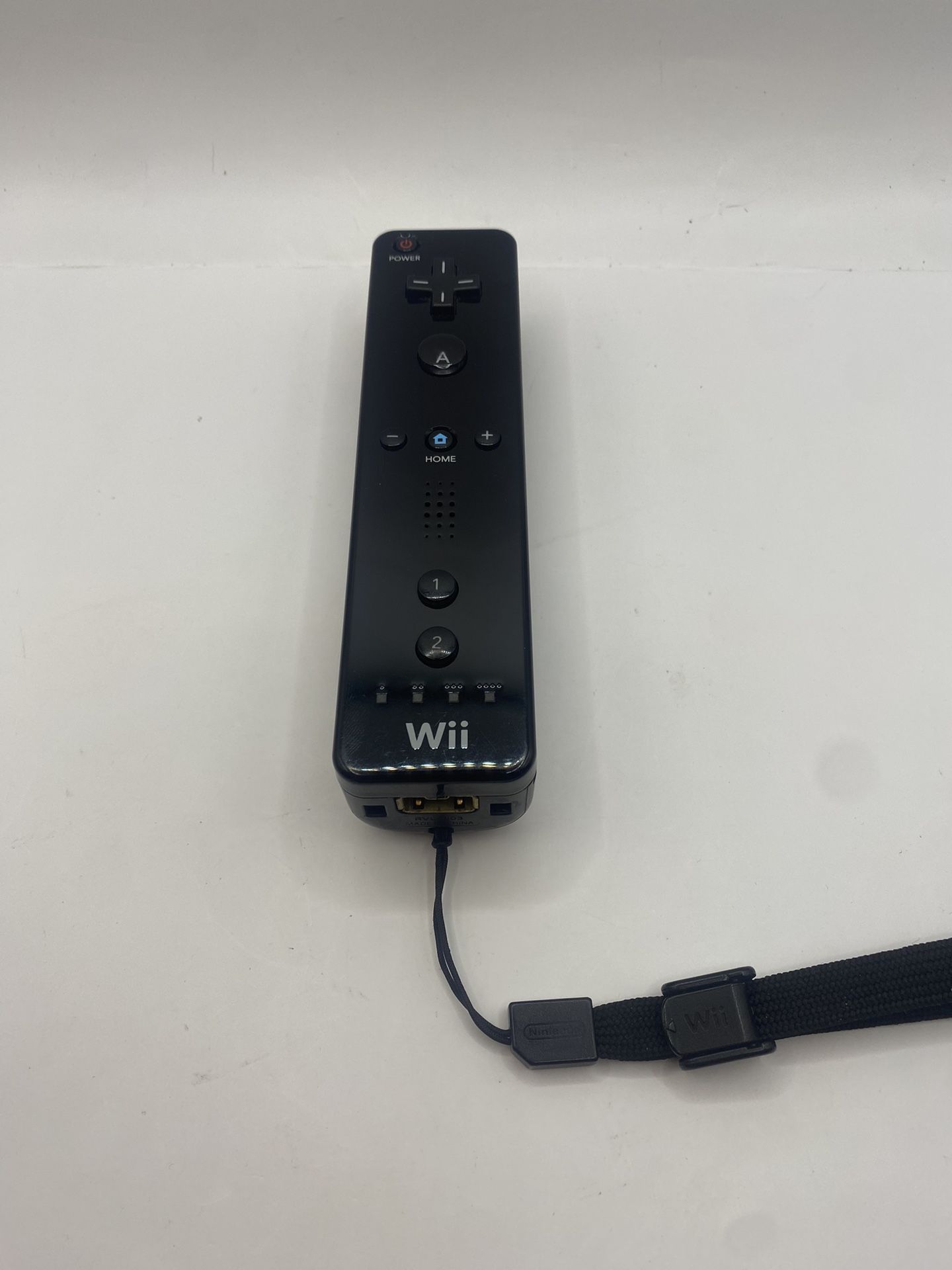 Official OEM Nintendo Wii Remote Black Controller RVL-003 Wiimote Black Wii U