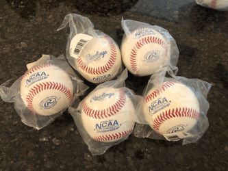 Rawlings R1-NCAA Official NCAA Championship Baseball (5 Baseballs) Brand New, Sealed