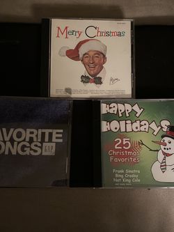 3 CD’s - Bing Crosby, Gap Favorites, Xmas