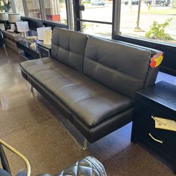 Leather Futon 