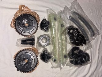 Timing Chain Kit + Cam Phasers For 5.4L Triton 3V Ford F150 Lincoln