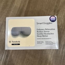 TheraBody SmartGoggles – Eye Massage Glasses for Headache Relief & Better Sleep 