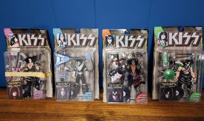 KISS McFarlane Figures - Set of 4 NIB