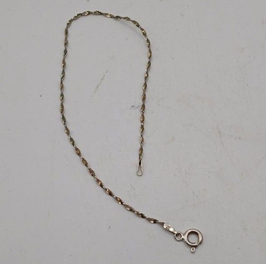 925 italy Milor twisted sterling silver bracelet