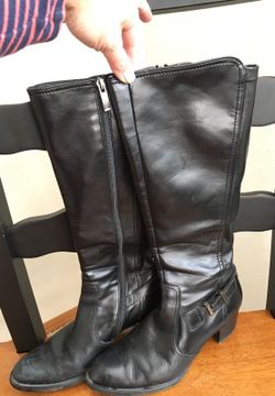 Paul Green Tall Black Bucke Boot
