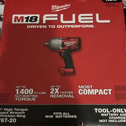Brand New Milwaukee M18 Fuel Impact Drill TOOL ONLY