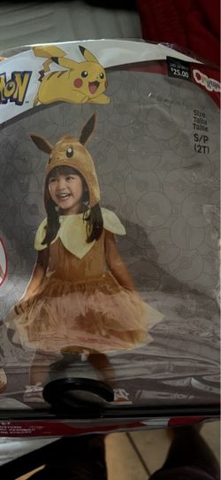 Pokémon Eevee Toddler Halloween Costume Size 2T