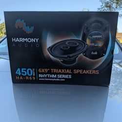NEW Harmony Audio 3 Way 6x9s. North Stockton 