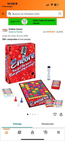 Juego de cantar Encore 2008