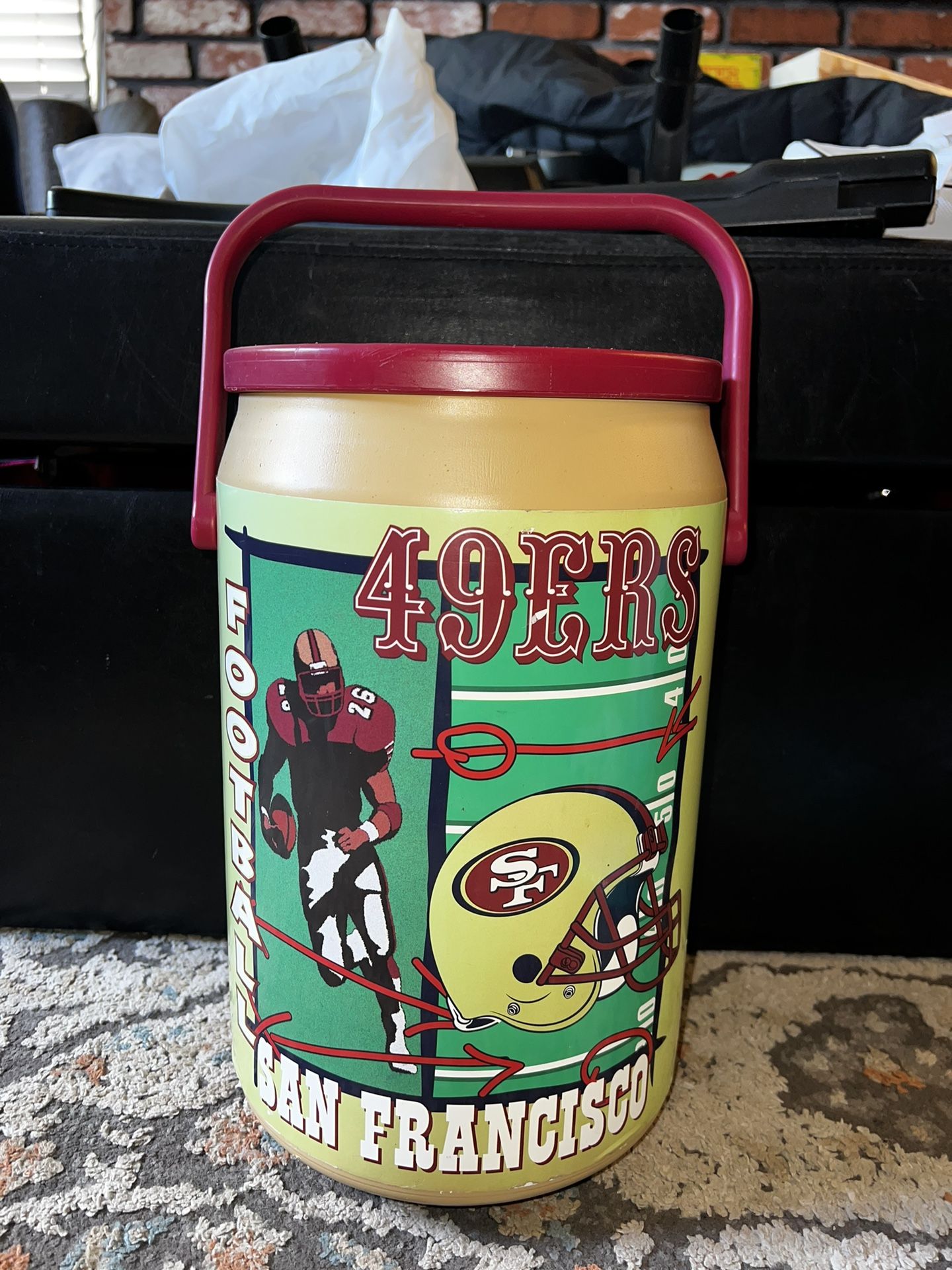 San Francisco 49er Can Cooler