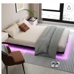 FSJIANYI Floating Bed Frame 