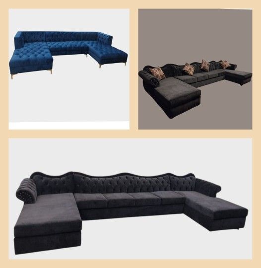 Brand NEW 6x15x6ft And 11x11ft Sectional Sofa CHAISE Couches