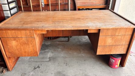 Oak desk