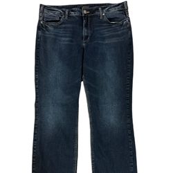 Silver Jeans Co. Women’s Sz 20/L33 Suki Slim Boot Western Glove Works