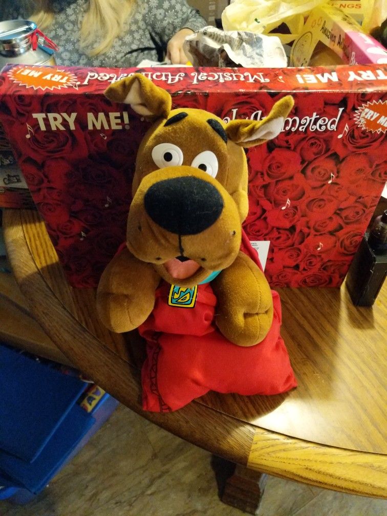 Scooby Doo Animated Doll