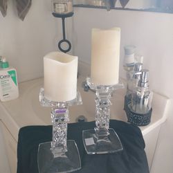 Waterford Marquis Crystal Candle Holders