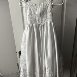Girls White Dress