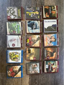 HDDVD and Blu-Ray Disc and Wii Fit game