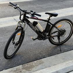ANCHEER Electric Mountain Bike – 350W, 20+ Mile Range, Like New!