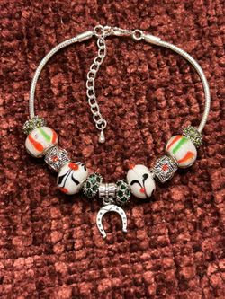 Horseshoe Charm Anklet