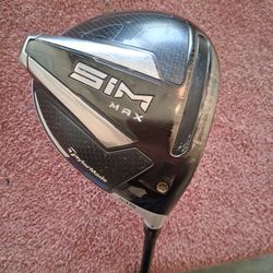 Taylormade Sim Max Driver With Head Cover