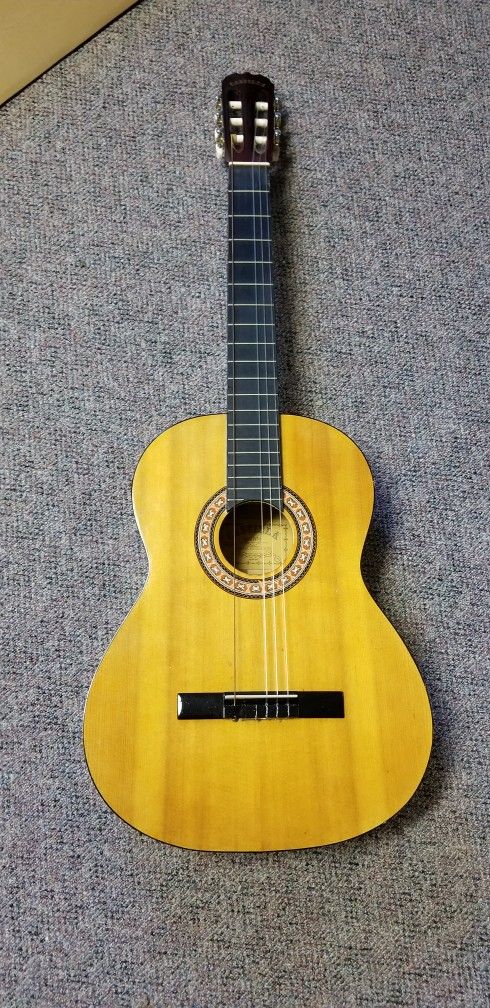 $30 Acoustic Guitar w/ Hard Case! Castilla Cn-800