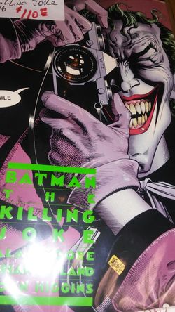 First edition the killing joke signed by brian bolland