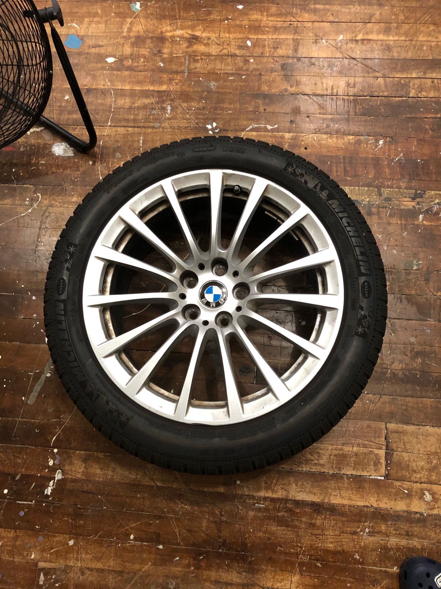 BMW 5 Series Snow tires and rims !!!!