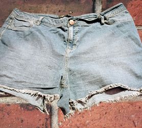 Women's jean shorts blue By "Adriano Goldschmied" (AG) Denim Size 20