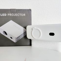 [new] Mini Projector with Wifi and Bluetooth, Portable Projector with Auto Keystone and Focus 720P Native Resolution Movie Projector HDMI